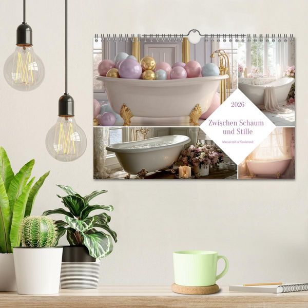 Produktbild: Zwischen Schaum und Stille (Wandkalender 2026 DIN A4 quer), CALVENDO Monatskalender