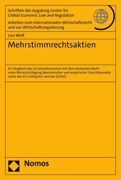 Produktbild: Mehrstimmrechtsaktien