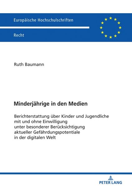 Produktbild: Minderj&auml;hrige in den Medien