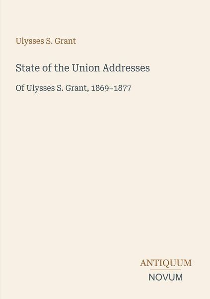 Produktbild: State of the Union Addresses
