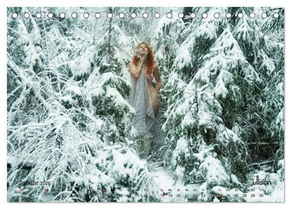 Produktbild: ZAUBERWALD Mystik der Natur (Tischkalender 2026 DIN A5 quer), CALVENDO Monatskalender