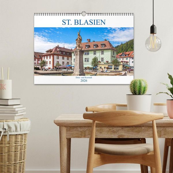 Produktbild: St. Blasien - Dom- und Kurstadt (Wandkalender 2026 DIN A3 quer), CALVENDO Monatskalender