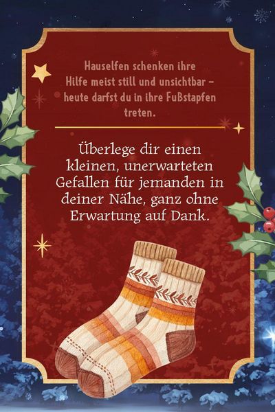 Produktbild: Adventskalender-Kartenset: 24 magische Momente f&uuml;r Harry Potter-Fans