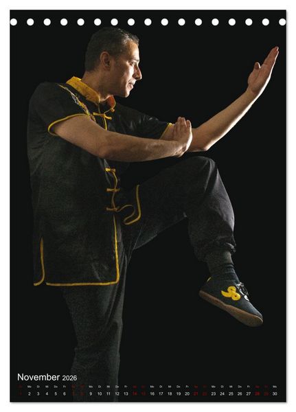 Produktbild: Kung Fu, Martial Art (Tischkalender 2026 DIN A5 hoch), CALVENDO Monatskalender