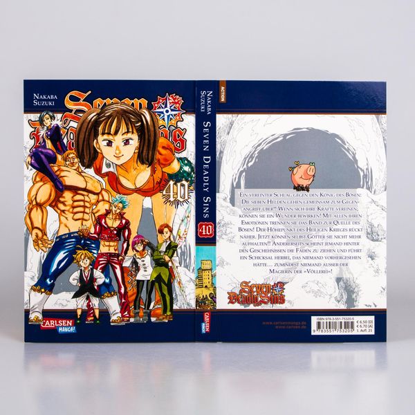 Mangá - Nanatsu no Taizai: The Seven Deadly Sins Vol.40 em Promoção na  Americanas