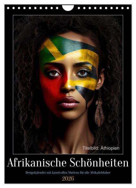 Produktbild: Afrikanische Sch&ouml;nheiten (Wandkalender 2026 DIN A4 hoch), CALVENDO Monatskalender