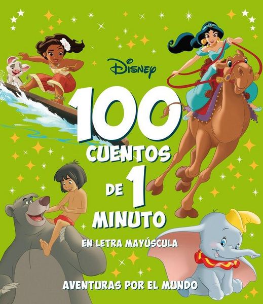 Produktbild: 100 cuentos de 1 minuto en letra MAY&Uacute;SCULA. Aventuras por el mundo