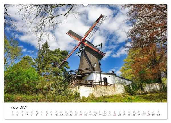 Produktbild: Unser buntes Bergedorf (Wandkalender 2026 DIN A2 quer), CALVENDO Monatskalender