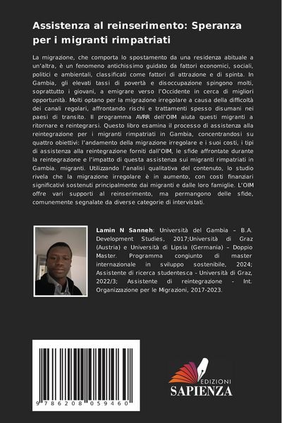 Produktbild: Assistenza al reinserimento: Speranza per i migranti rimpatriati