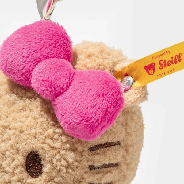 Produktbild: Steiff 024825 - Hello Kitty Anh&auml;nger, beige, Pl&uuml;sch, 10 cm