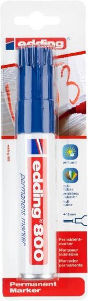 Produktbild: Edding 800 4-800-1-1003 Permanentmarker Blau wasserfest: Ja