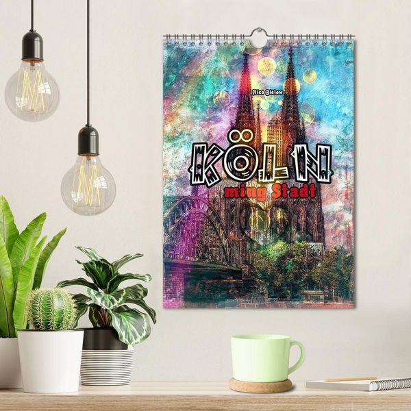 Produktbild: K&ouml;ln ming Stadt (Wandkalender 2026 DIN A4 hoch), CALVENDO Monatskalender