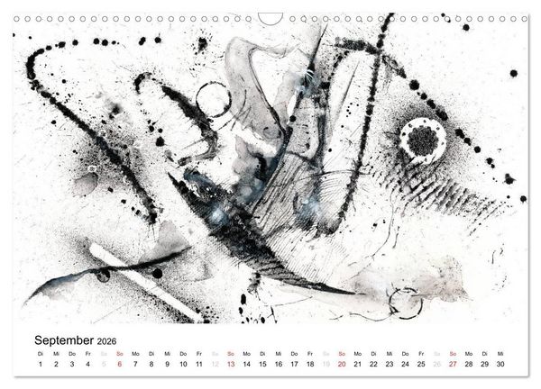 Produktbild: Abstrakte Aquarelle (Wandkalender 2026 DIN A3 quer), CALVENDO Monatskalender