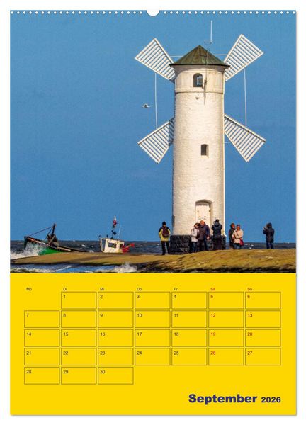 Produktbild: Sehnsucht nach Meer - Ostsee (Wandkalender 2026 DIN A2 hoch), CALVENDO Monatskalender