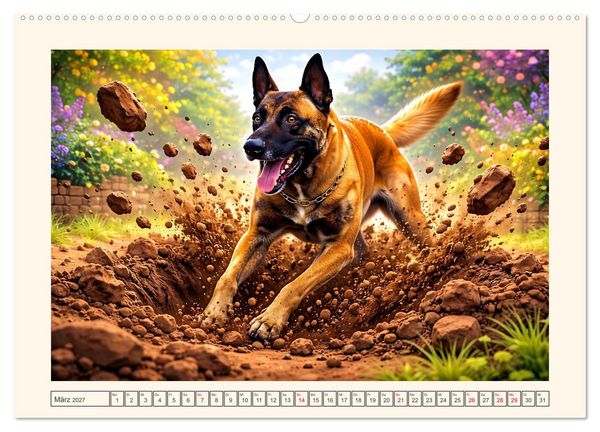 Produktbild: Aufgepasst (hochwertiger Premium Wandkalender 2027 DIN A2 quer), Kunstdruck in Hochglanz