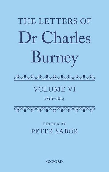 Produktbild: The Letters of Dr Charles Burney