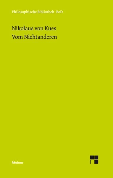 Produktbild: Vom Nichtanderen