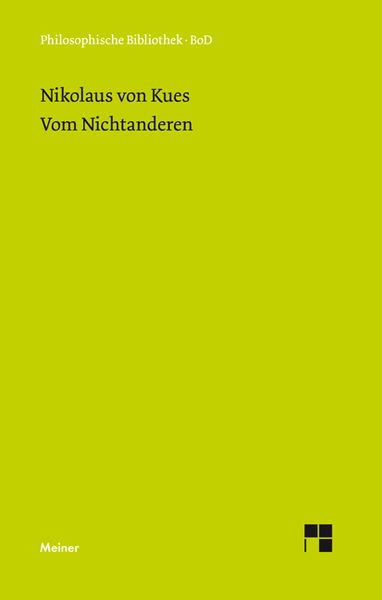 Produktbild: Vom Nichtanderen