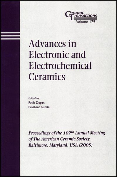 Produktbild: Advances in Electronic and Electrochemical Ceramics