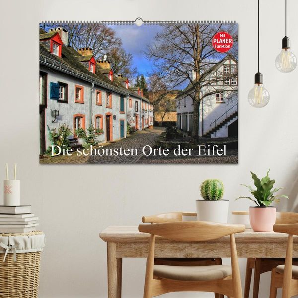 Produktbild: Die sch&ouml;nsten Orte der Eifel (Wandkalender 2026 DIN A2 quer), CALVENDO Monatskalender