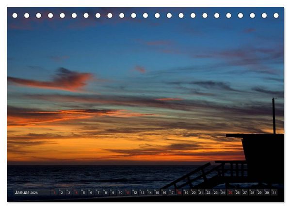 Produktbild: KALIFORNIEN K&uuml;stenimpressionen (Tischkalender 2026 DIN A5 quer), CALVENDO Monatskalender