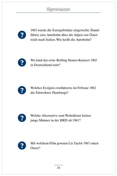 Produktbild: Allgemeinwissen. Das Ged&auml;chtnistraining-Quiz f&uuml;r Senioren. Ideal als Besch&auml;ftigung, Ged&auml;chtnistraining, Aktivierung bei Demenz.