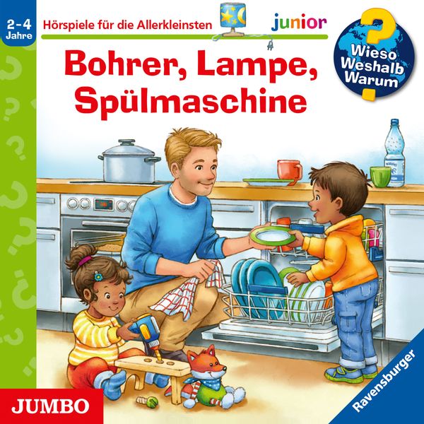Produktbild: Bohrer, Lampe, Spülmaschine [Wieso? Weshalb? Warum? JUNIOR Folge 76]