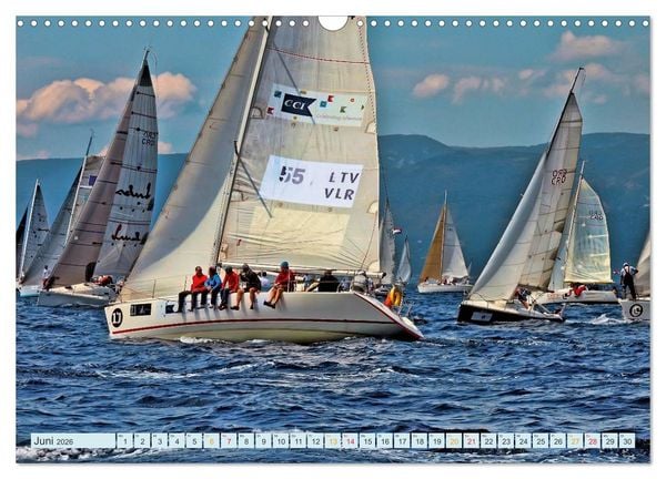 Produktbild: Segeln, Freiheit erleben (Wandkalender 2026 DIN A3 quer), CALVENDO Monatskalender