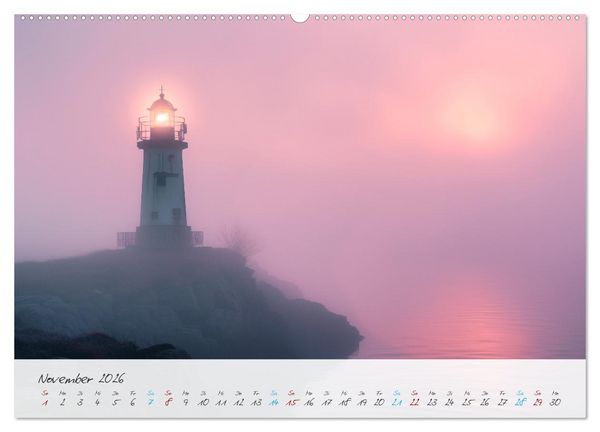Produktbild: W&auml;chter der K&uuml;ste (hochwertiger Premium Wandkalender 2026 DIN A2 quer), Kunstdruck in Hochglanz