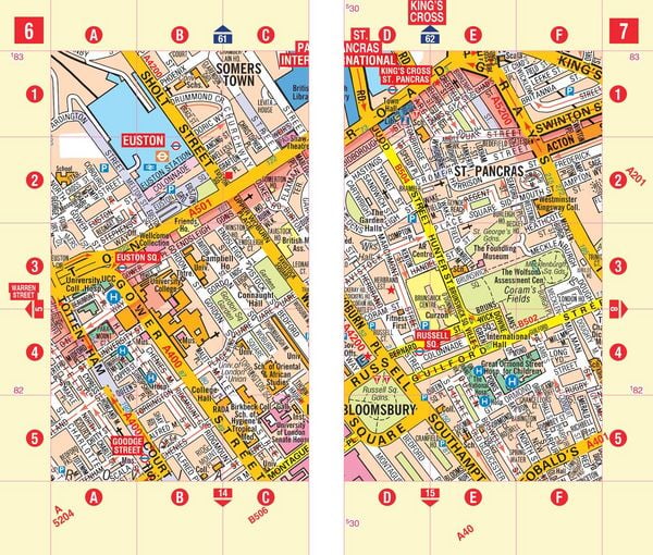 Produktbild: London a-Z Pocket Atl Pb