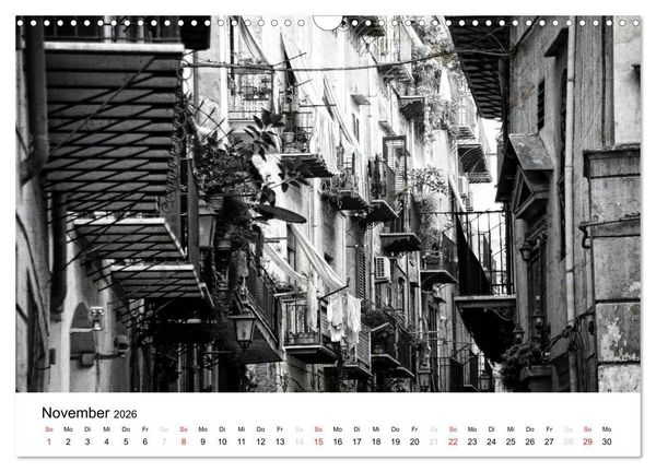 Produktbild: Silberstein portr&auml;tiert Palermo (Wandkalender 2026 DIN A3 quer), CALVENDO Monatskalender