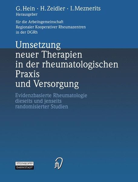 Produktbild: Umsetzung neuer Therapien in der rheumatologischen Praxis und Versorgung