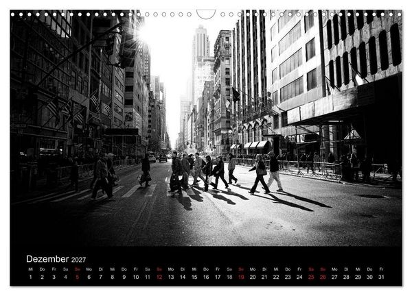 Produktbild: New York 2027 (Wandkalender 2027 DIN A3 quer), CALVENDO Monatskalender