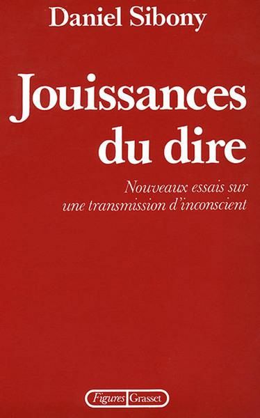 Produktbild: Jouissances du dire