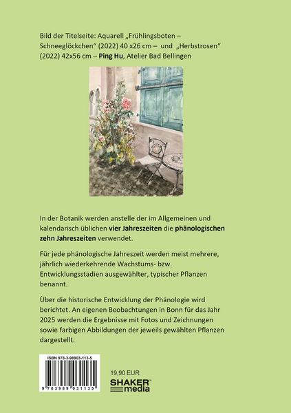 Produktbild: Die ph&auml;nologischen Jahreszeiten