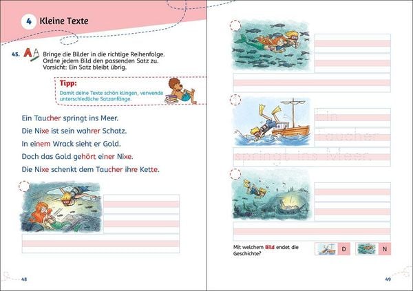 Produktbild: Lesel&ouml;wen Lernhilfen - Schreiben lernen - 1. Klasse