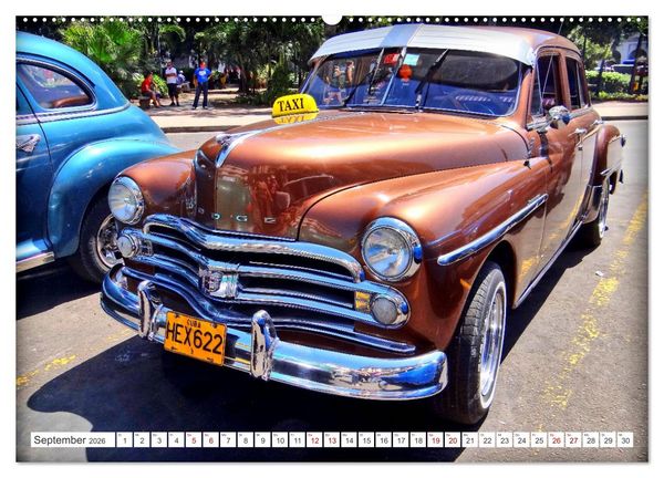 Produktbild: AMERICAN CAR 1950 (hochwertiger Premium Wandkalender 2026 DIN A2 quer), Kunstdruck in Hochglanz