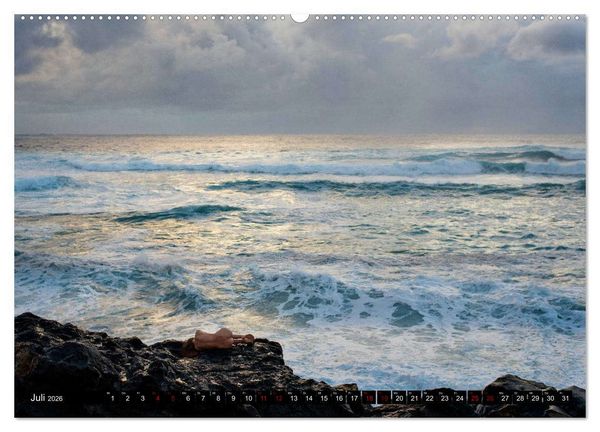Produktbild: Lanzarote - Aktaufnahmen auf der Vulkaninsel (hochwertiger Premium Wandkalender 2026 DIN A2 quer), Kunstdruck in Hochglanz