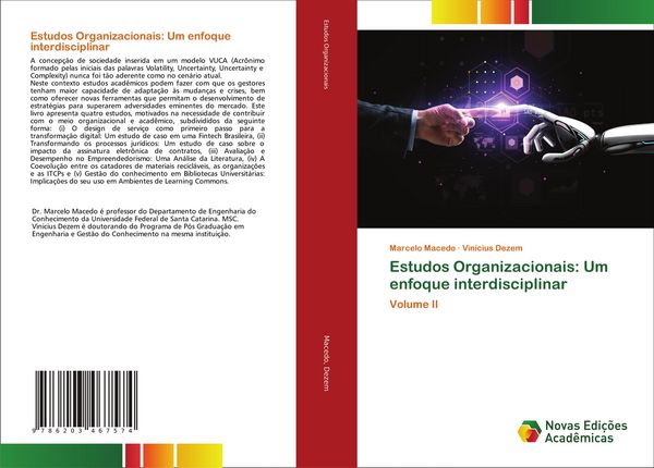 Produktbild: Estudos Organizacionais: Um enfoque interdisciplinar