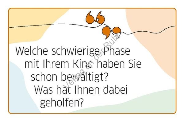 Produktbild: 48 Impulskarten f&uuml;r gute Elterngespr&auml;che in der Schule