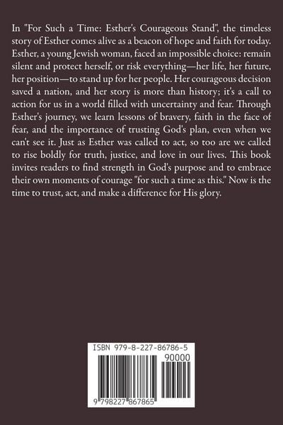 Produktbild: For Such a Time Esther's Courageous Stand