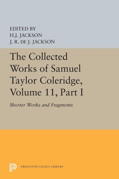 Produktbild: The Collected Works of Samuel Taylor Coleridge, Volume 11