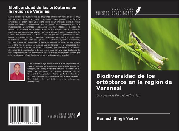Produktbild: Biodiversidad de los ort&oacute;pteros en la regi&oacute;n de Varanasi
