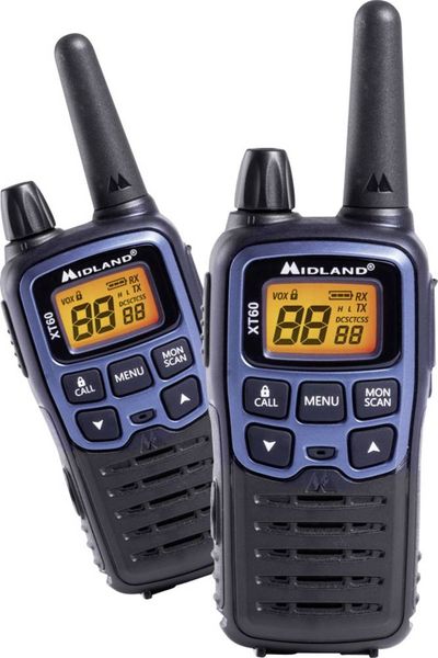 Midland XT60 C1179 PMR/LPD-Handfunkgerät 2er Set