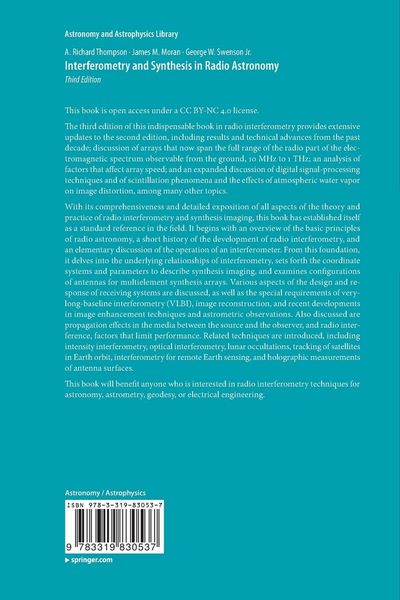 Produktbild: Interferometry and Synthesis in Radio Astronomy