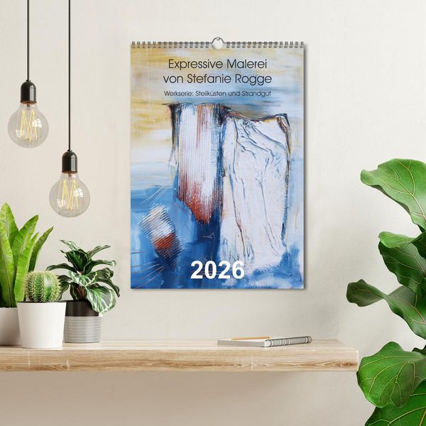 Produktbild: Expressive Malerei von Stefanie Rogge (Wandkalender 2026 DIN A3 hoch), CALVENDO Monatskalender