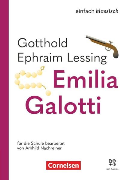 Einfach klassisch - Ausgabe 2025, Taschenbuch von Gotthold Ephraim Lessing , Arnhild Nachreiner, Cornelsen Verlag, 9783060611720