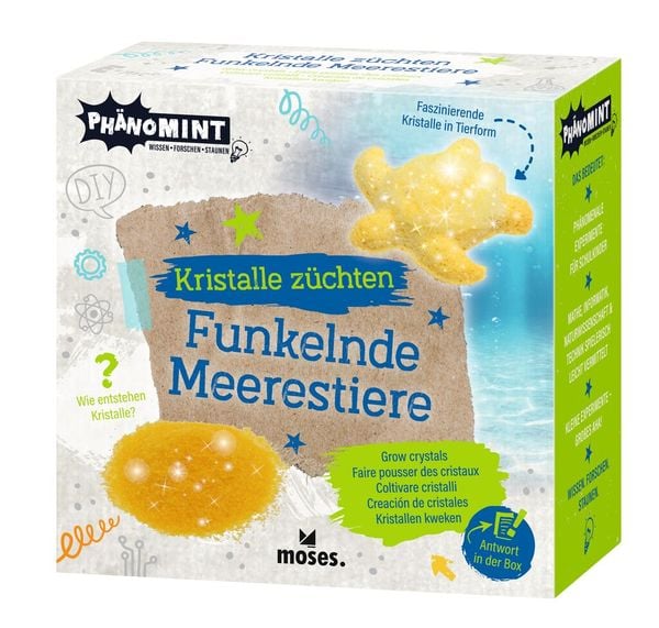 Produktbild: PhänoMINT Funkelnde Kristalltiere züchten