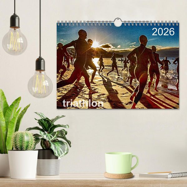 Produktbild: TRIATHLON 2026 (Wandkalender 2026 DIN A4 quer), CALVENDO Monatskalender