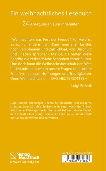 Produktbild: Weihnachten - das Heute Gottes